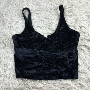 Lululemon Align Tank *Crushed Velvet Black